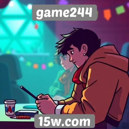 Estudo sobre a comunidade de jogadores no game244